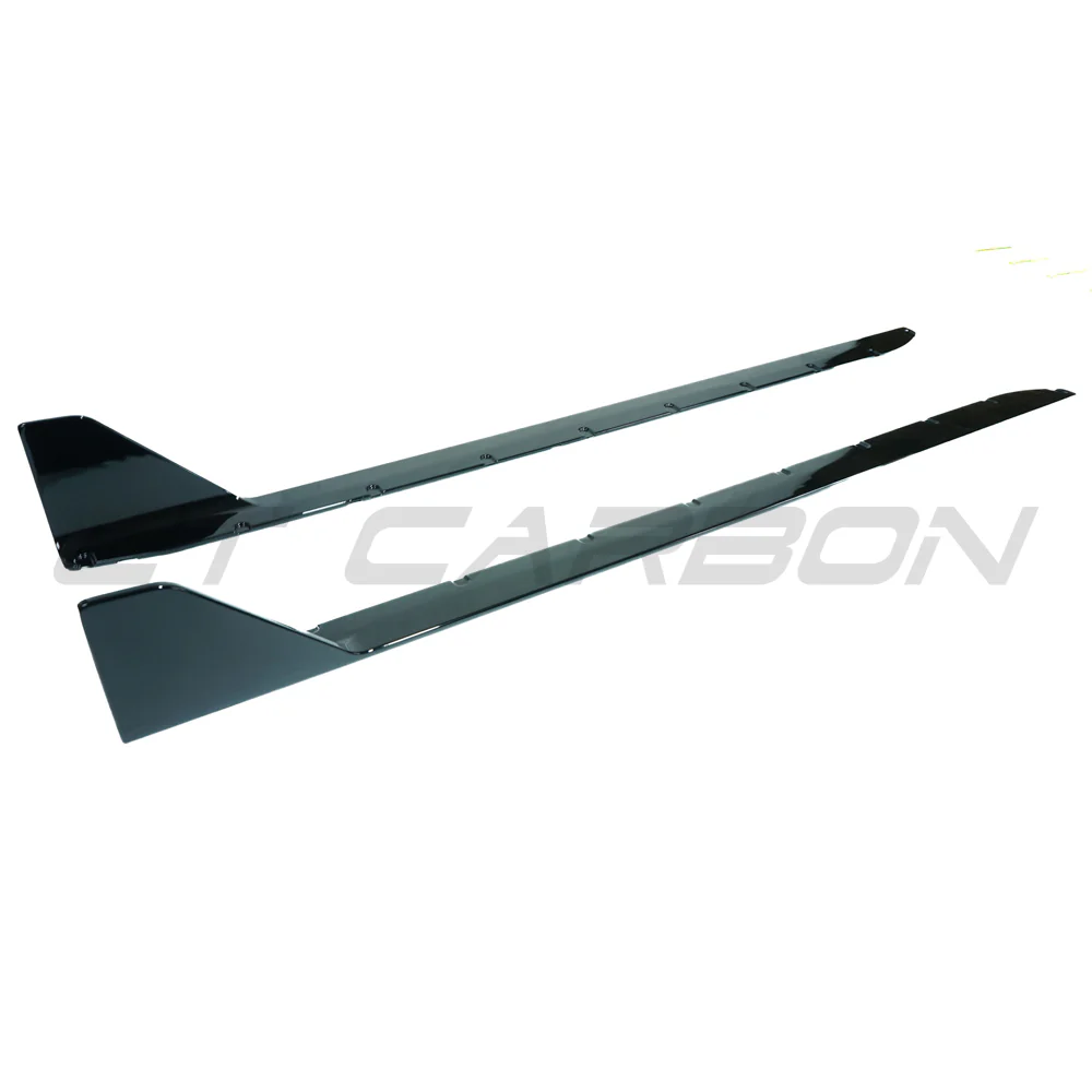 BMW M3 G80 & G81 GLOSS BLACK SIDE SKIRTS - MP STYLE - Image 5