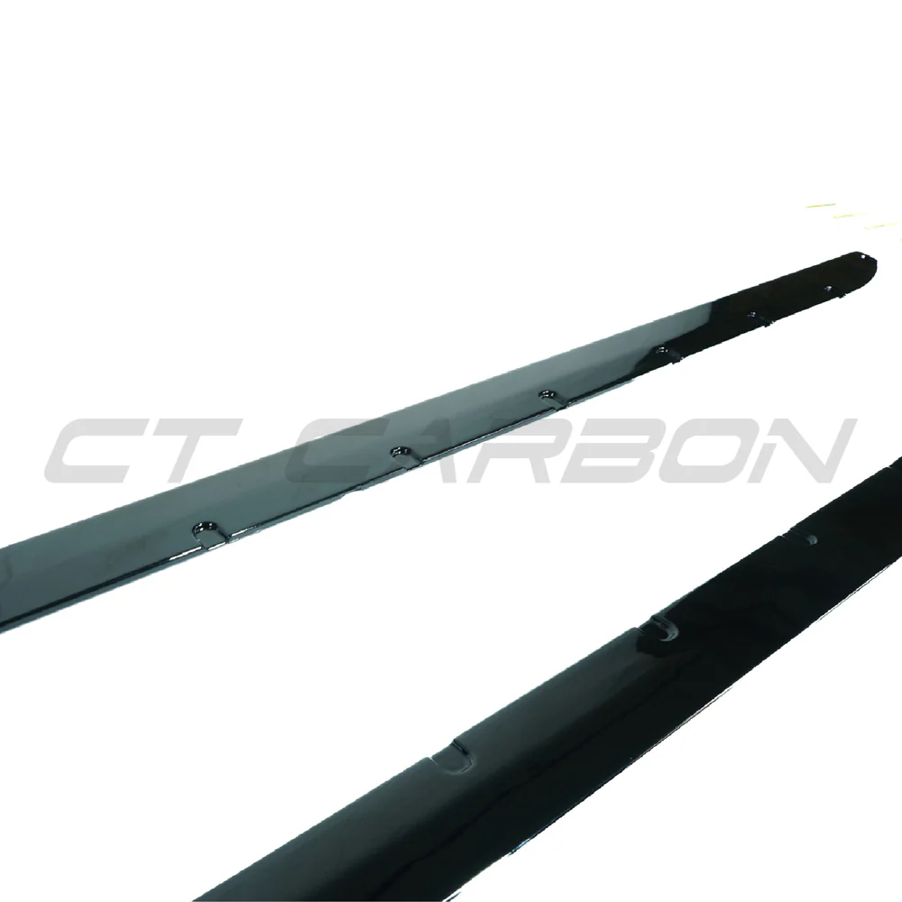 BMW M3 G80 & G81 GLOSS BLACK SIDE SKIRTS - MP STYLE - Image 6