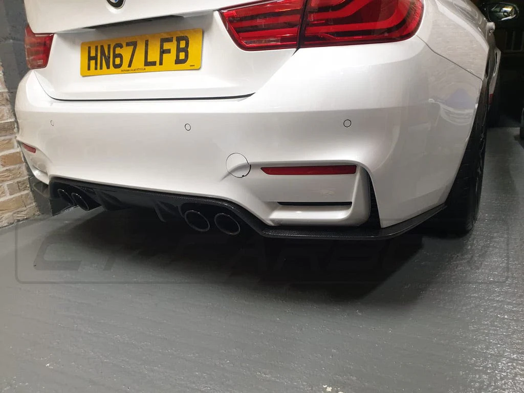 BMW M3/M4 (F80 F82 F83) CARBON FIBRE DIFFUSER - 3D STYLE - Image 7