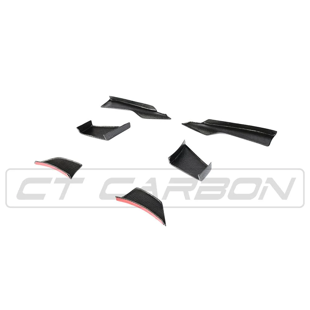 BMW M3/M4 F80/F82/F83 CARBON FIBRE CANARD FINS - MA STYLE - Image 10