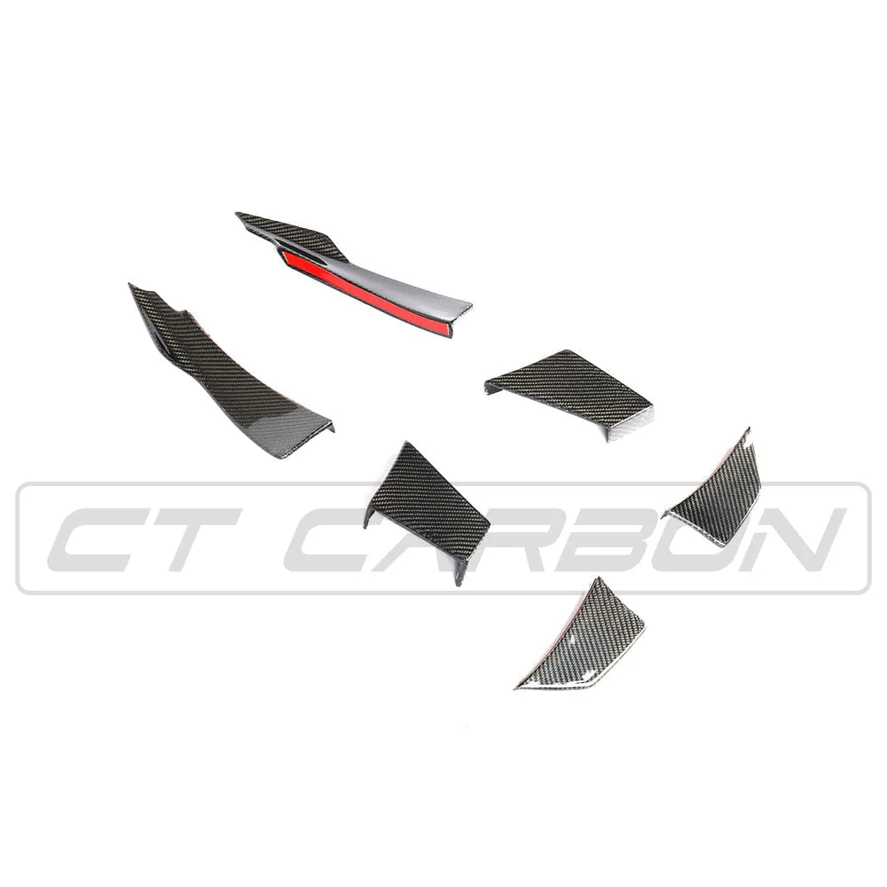 BMW M3/M4 F80/F82/F83 CARBON FIBRE CANARD FINS - MA STYLE - Image 3