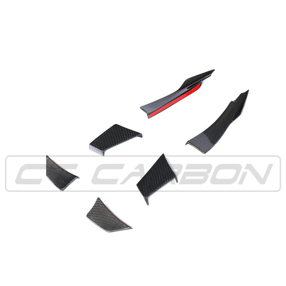 BMW M3/M4 F80/F82/F83 CARBON FIBRE CANARD FINS - MA STYLE - Image 4