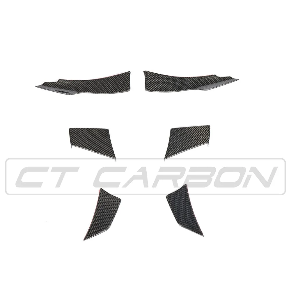 BMW M3/M4 F80/F82/F83 CARBON FIBRE CANARD FINS - MA STYLE - Image 5