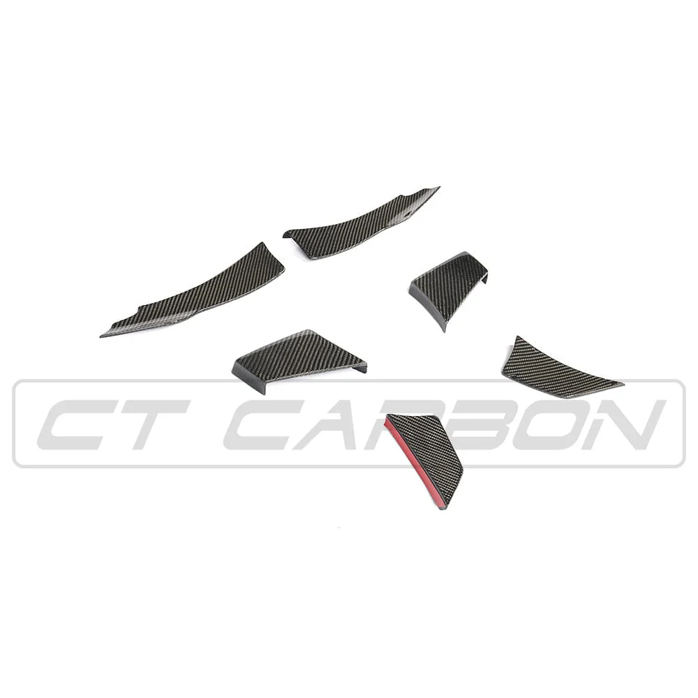 BMW M3/M4 F80/F82/F83 CARBON FIBRE CANARD FINS - MA STYLE - Image 6