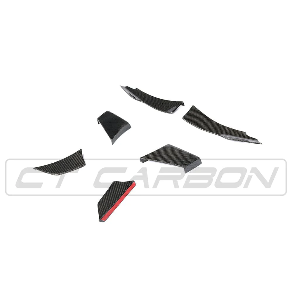 BMW M3/M4 F80/F82/F83 CARBON FIBRE CANARD FINS - MA STYLE - Image 7