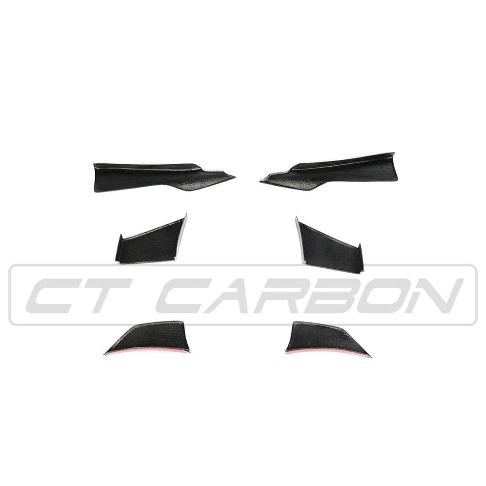 BMW M3/M4 F80/F82/F83 CARBON FIBRE CANARD FINS - MA STYLE - Image 8