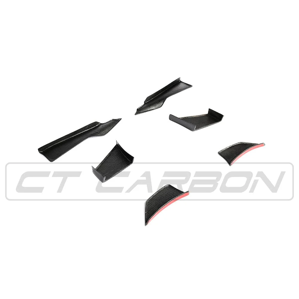 BMW M3/M4 F80/F82/F83 CARBON FIBRE CANARD FINS - MA STYLE - Image 9