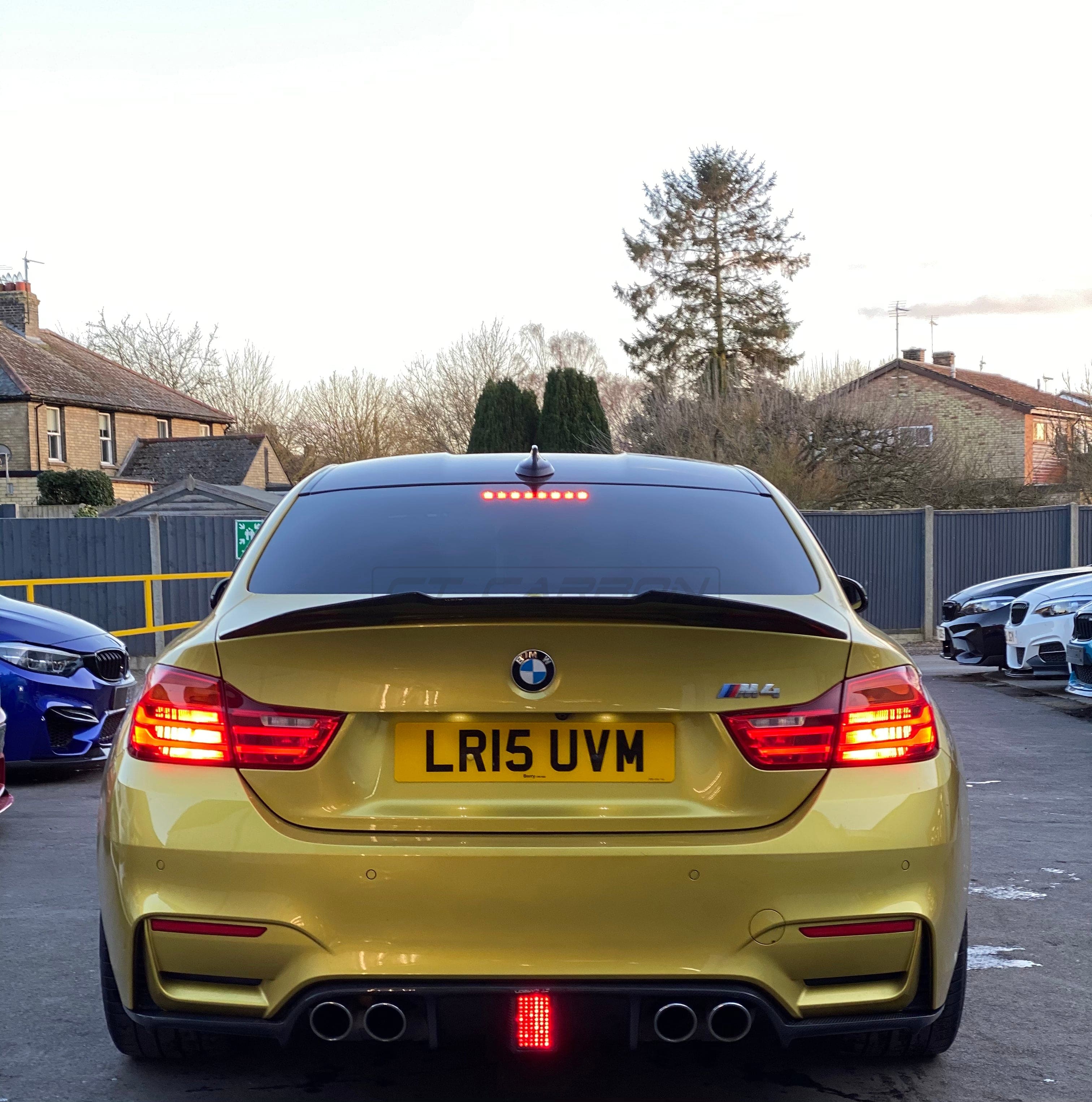 BMW M3/M4 (F80 F82 F83) CARBON FIBRE DIFFUSER - DTM LIGHT - Image 4