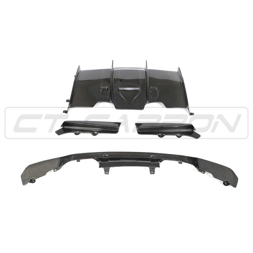 BMW M3/M4 (F80 F82 F83) CARBON FIBRE DIFFUSER - PS STYLE - Image 9
