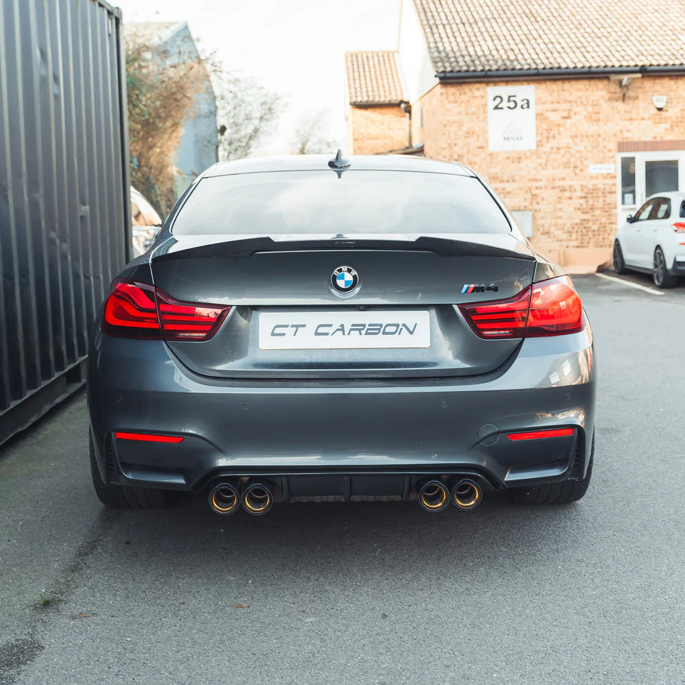 BMW M3/M4 F80/F82/F83 CARBON FIBRE DIFFUSER - V1 - Image 4