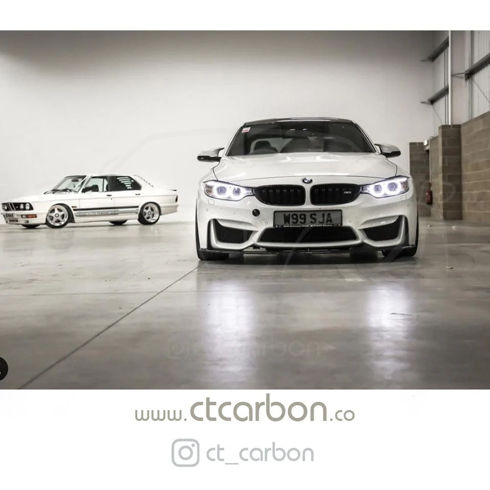 BMW M3/M4 (F80 F82 F83) CARBON FIBRE SPLITTER (NO CANARDS) - MP STYLE - Image 2