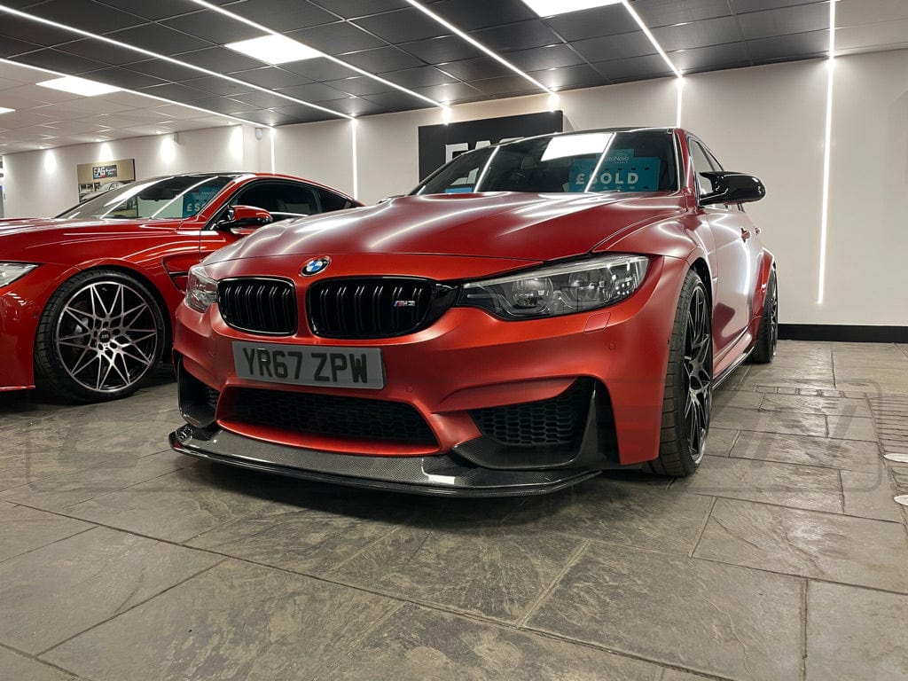 BMW M3/M4 (F80 F82 F83) CARBON FIBRE SPLITTER - GTS STYLE - Image 2