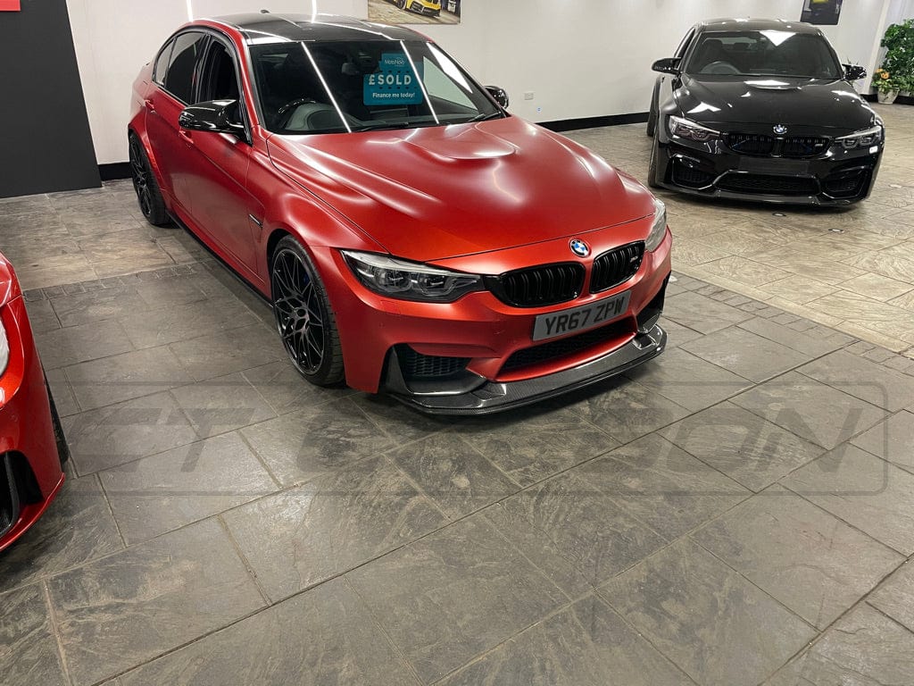 BMW M3/M4 (F80 F82 F83) CARBON FIBRE SPLITTER - GTS STYLE - Image 5