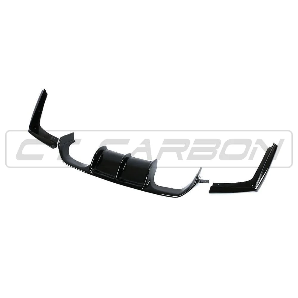 BMW M3/M4 (F80 F82 F83) GLOSS BLACK DIFFUSER - V STYLE - Image 10