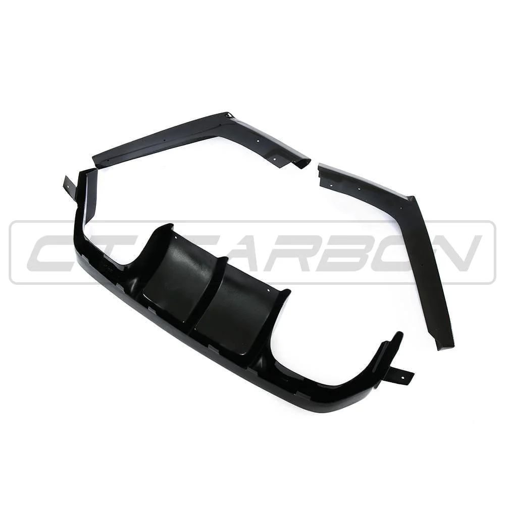 BMW M3/M4 (F80 F82 F83) GLOSS BLACK DIFFUSER - V STYLE - Image 9