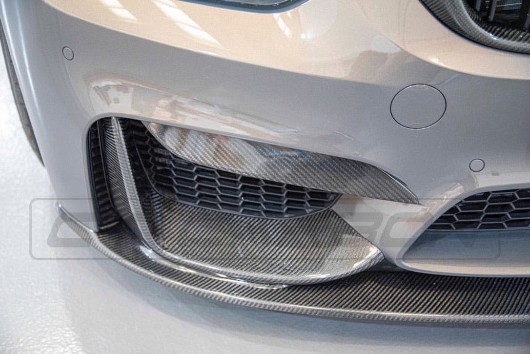 BMW M3/M4 (F80 F82 F83) UPPER FRONT CARBON FIBRE CANARDS - Image 5