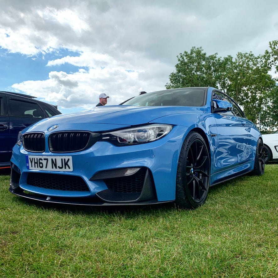 BMW M3/M4 (F80 F82 F83) UPPER FRONT CARBON FIBRE CANARDS - Image 6