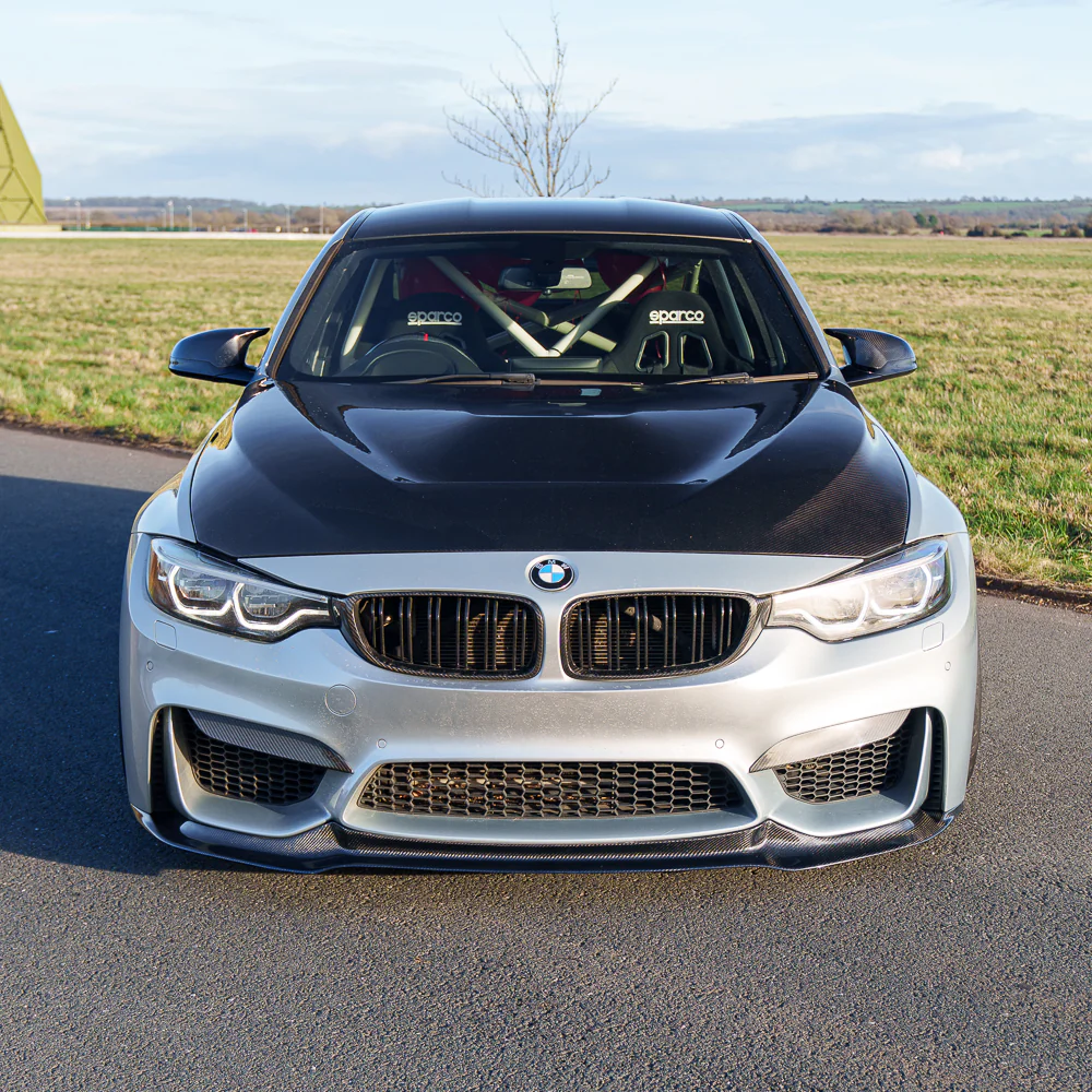 BMW M3/M4 (F80 F82 F83) CARBON FIBRE SPLITTER - V STYLE - Image 3