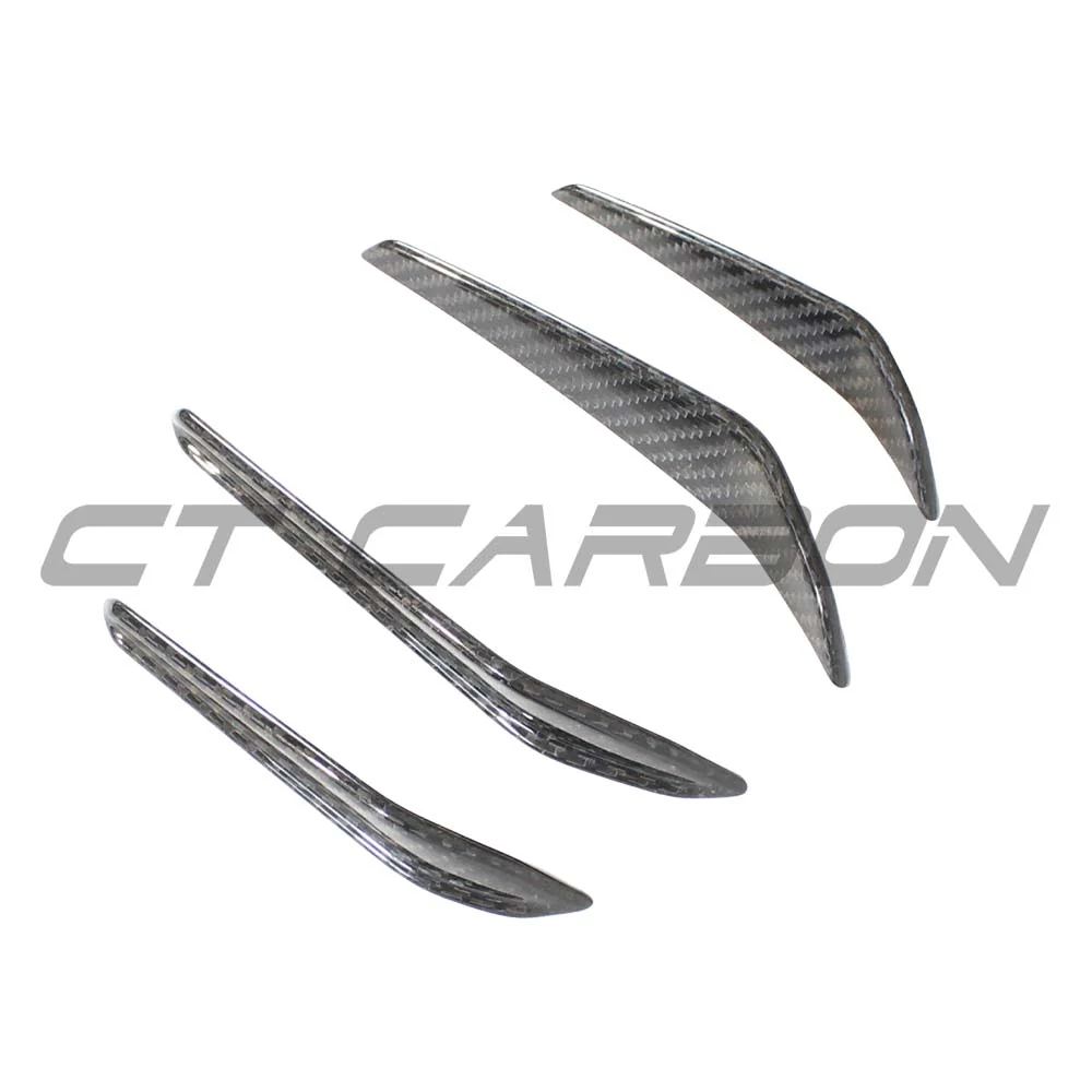 BMW M3/M4 (G80 G81 G82 G83) 2021+ CARBON FIBRE FRONT BUMPER CANARDS - Image 10