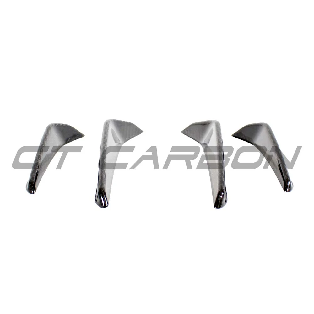 BMW M3/M4 (G80 G81 G82 G83) 2021+ CARBON FIBRE FRONT BUMPER CANARDS - Image 11