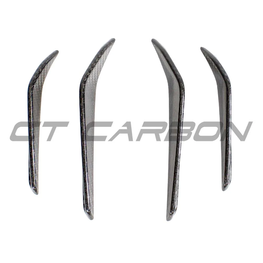 BMW M3/M4 (G80 G81 G82 G83) 2021+ CARBON FIBRE FRONT BUMPER CANARDS - Image 7