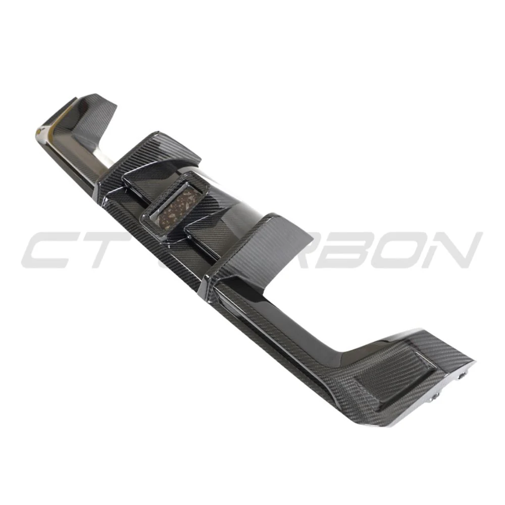 BMW M3/M4 G80/G81/G82/G83 CARBON FIBRE DIFFUSER WITH LED - V3 - CT DESIGN - Image 12