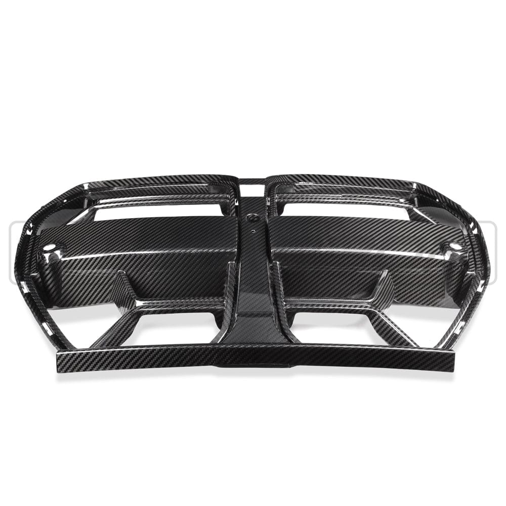 BMW M3/M4 G80/G81/G82/G83 CARBON FIBRE GRILLE - WITHOUT ACC - V2 - Image 5