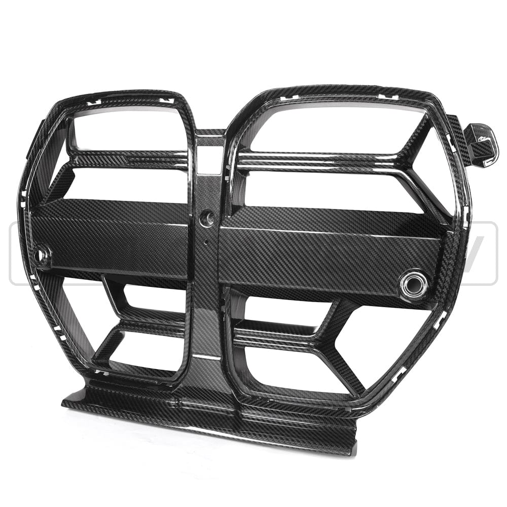 BMW M3/M4 G80/G81/G82/G83 CARBON FIBRE GRILLE - WITHOUT ACC - V2 - Image 7