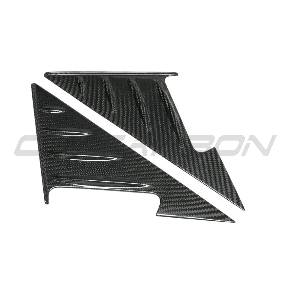BMW M3 & 3 SERIES G80/G81/G20/G21 2018+ CARBON FIBRE MIRROR PILLAR TRIM - Image 3