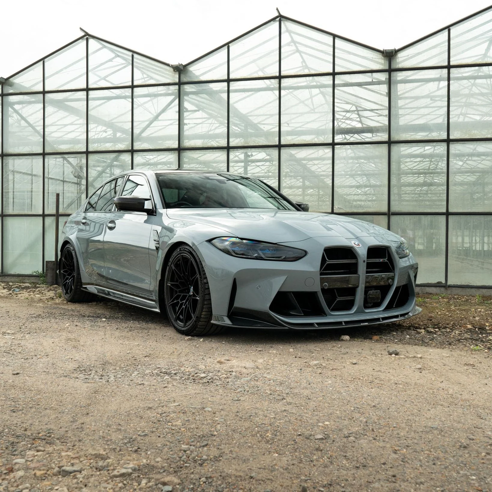 BMW M3/M4 G80/G81/G82/G83 CARBON FIBRE SPLITTER - V2 - CT DESIGN - Image 4