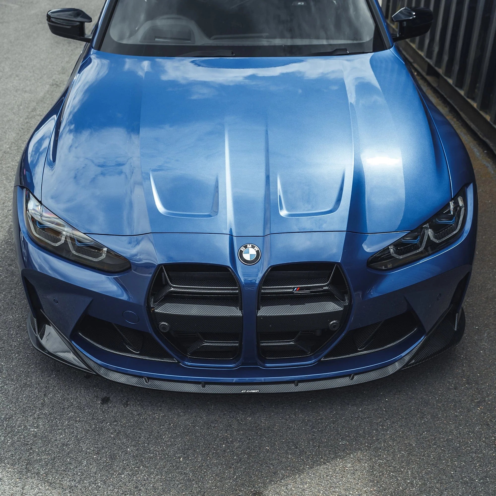 BMW M3/M4 G80/G81/G82/G83 CARBON FIBRE SPLITTER - V2 - CT DESIGN - Image 8