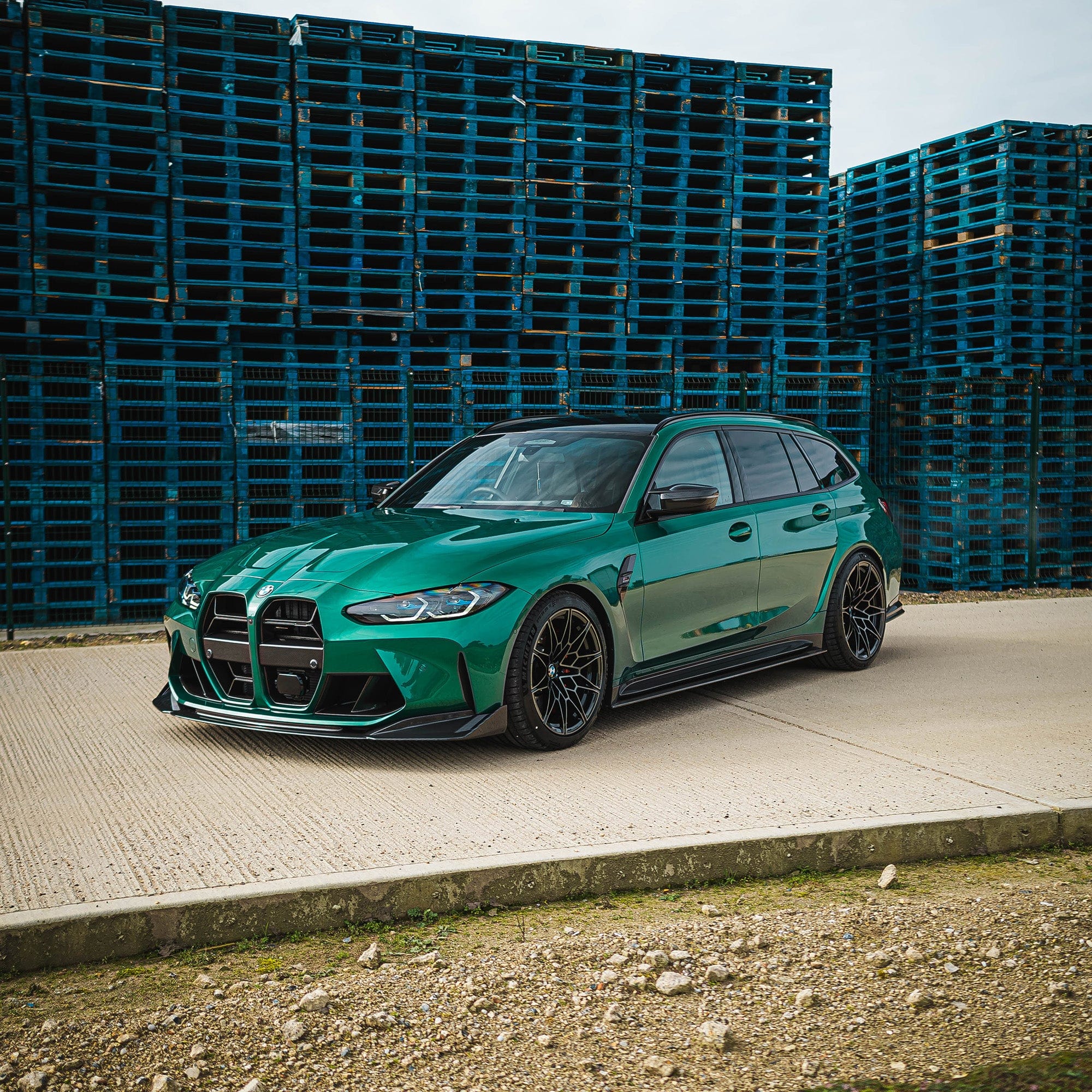 BMW M3 & M4 G80/G81/G82/G83 CARBON FIBRE SPLITTER - V3 - Image 4