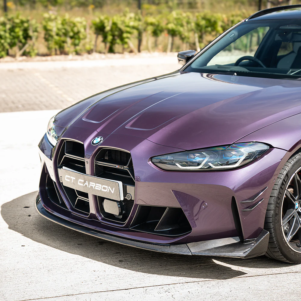BMW M3 & M4 G80/G81/G82/G83 CARBON FIBRE SPLITTER - V5 - Image 3