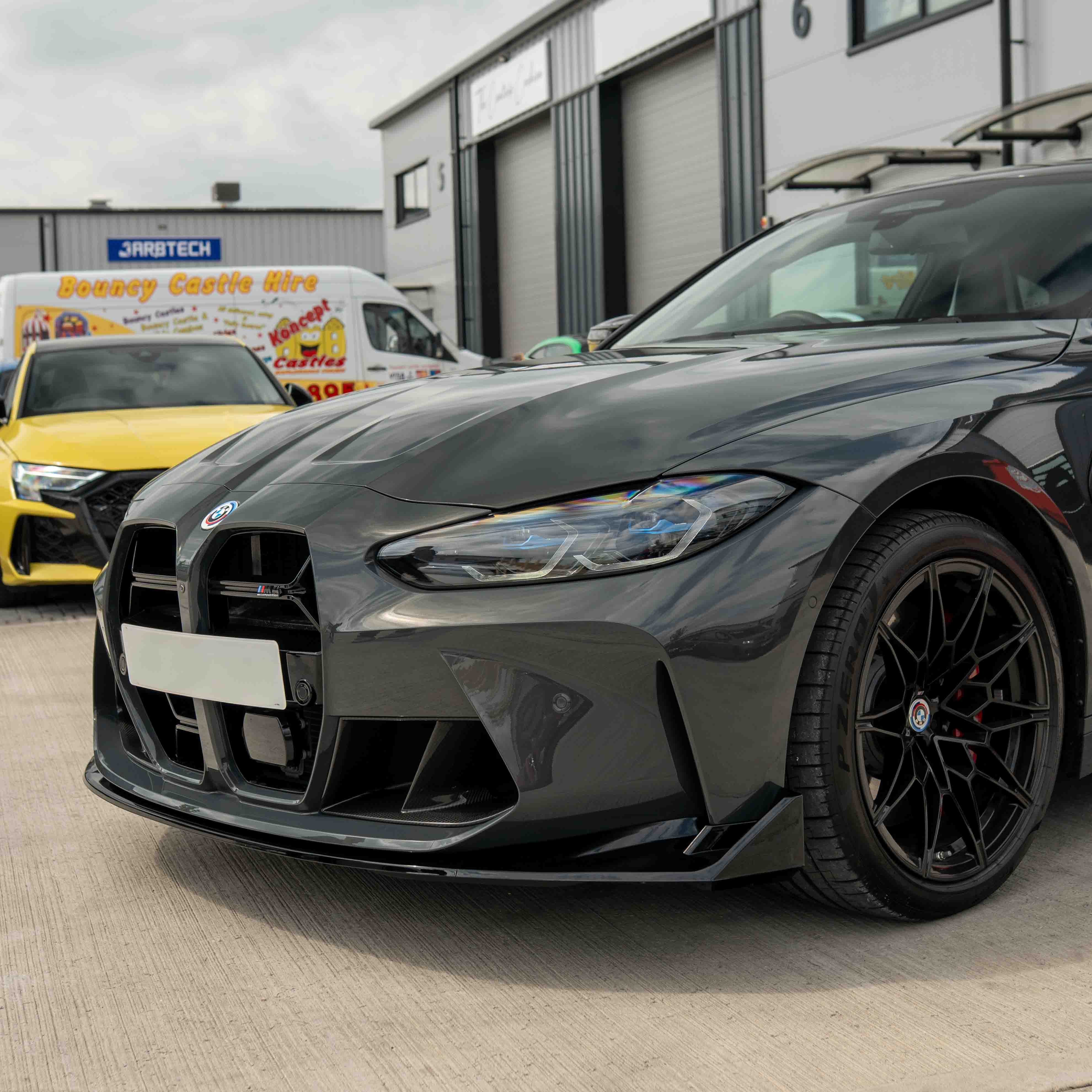 BMW M3 & M4 G80/G81/G82/G83 GLOSS BLACK SPLITTER - V1 - Image 8