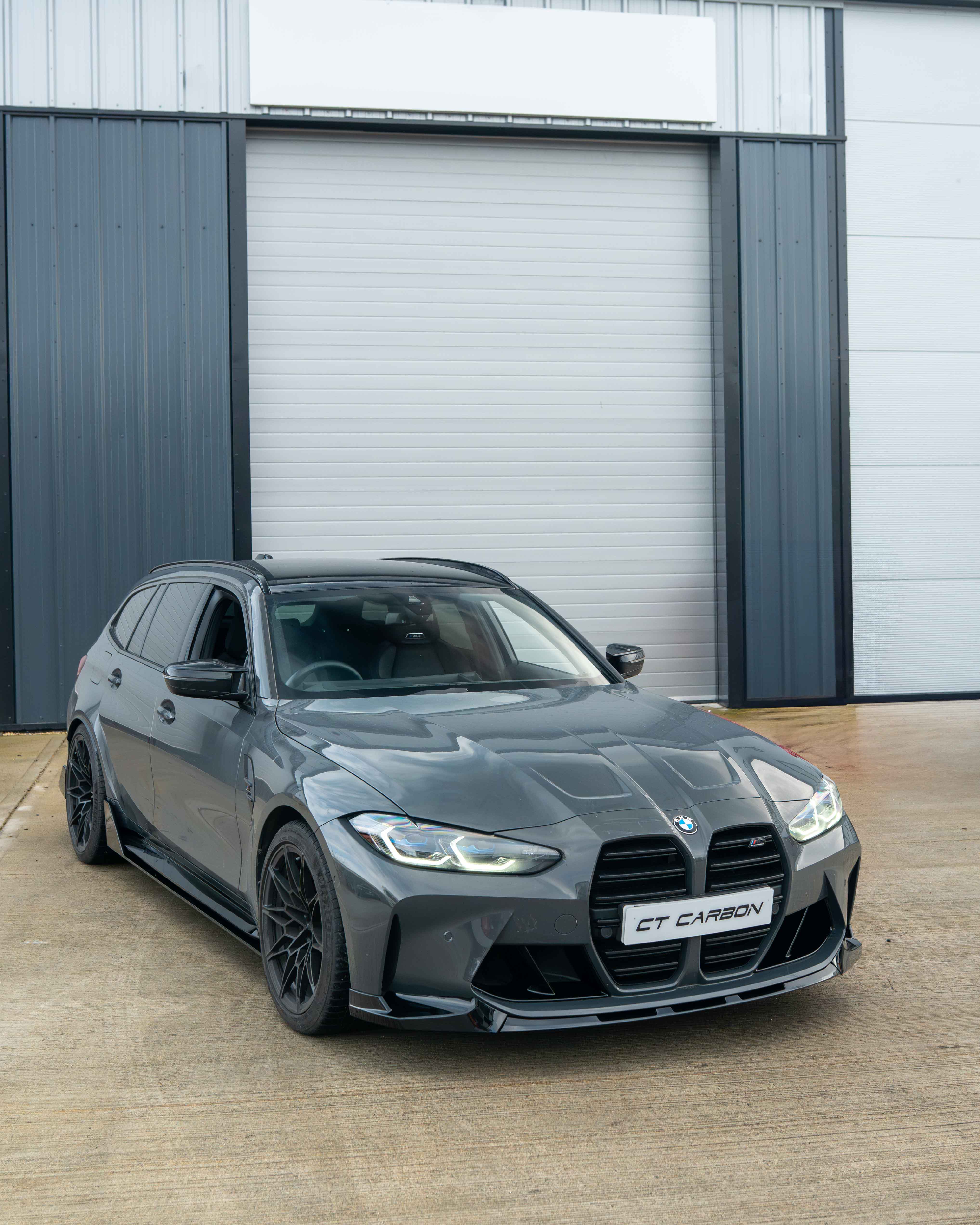 BMW M3 & M4 G80/G81/G82/G83 GLOSS BLACK SPLITTER - V2 - Image 2
