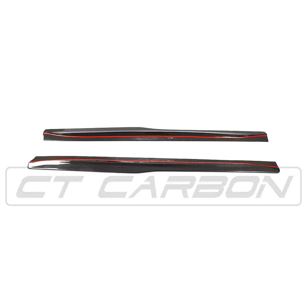 BMW M4 (F82 F83) CARBON FIBRE SIDE SKIRTS - PS STYLE - Image 3