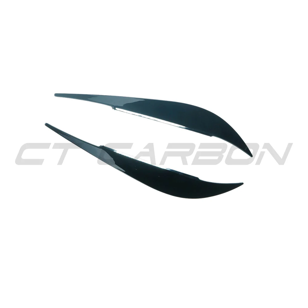 BMW M4 F82 / F83 & F32/F33/F36 4 SERIES GLOSS BLACK HEADLIGHT EYEBROWS/EYELIDS - Image 3