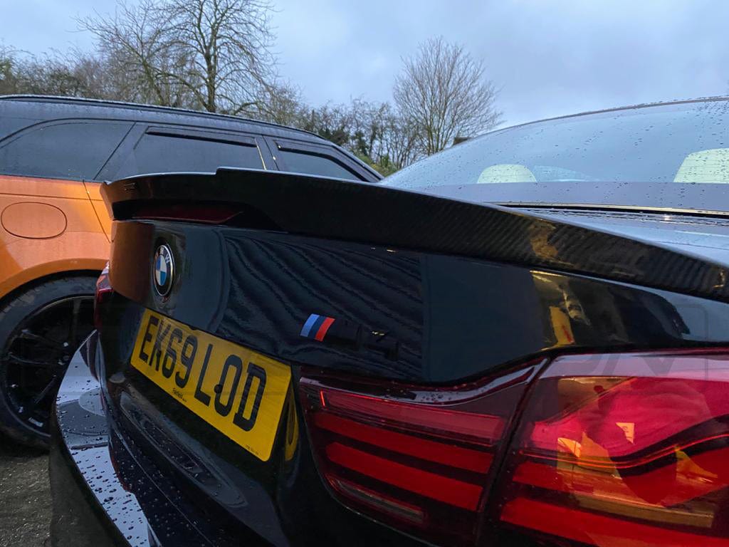 BMW M4 F83 & F33 4 SERIES CARBON FIBRE SPOILER - V STYLE - Image 3