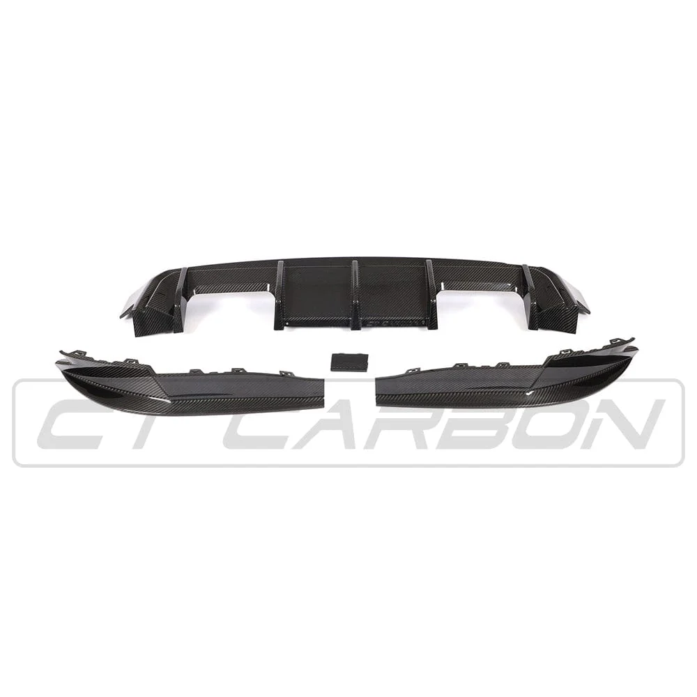 BMW M4 G82/G83 CARBON FIBRE DIFFUSER V1 - CT DESIGN - Image 5