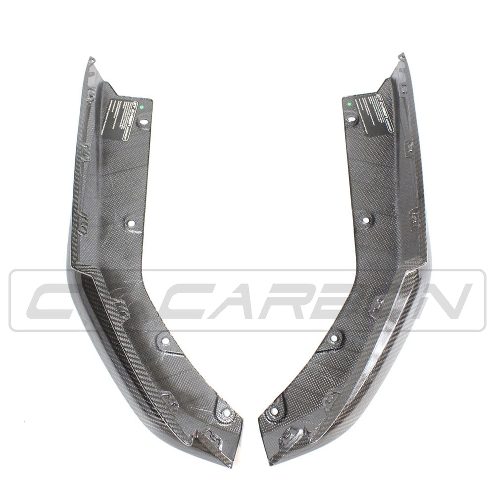BMW M4 G82/G83 CARBON FIBRE REAR BUMPER CORNERS - OEM STYLE - Image 4