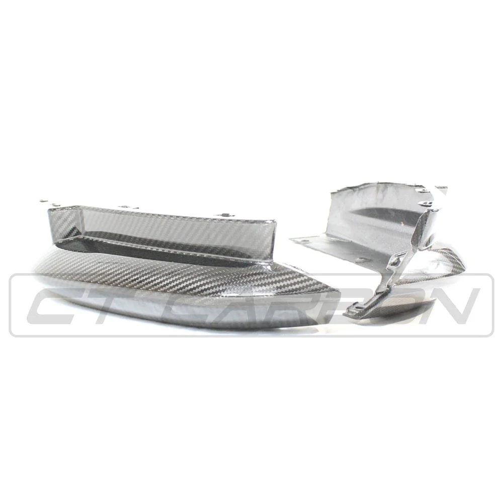 BMW M4 G82/G83 CARBON FIBRE REAR BUMPER CORNERS - OEM STYLE - Image 6