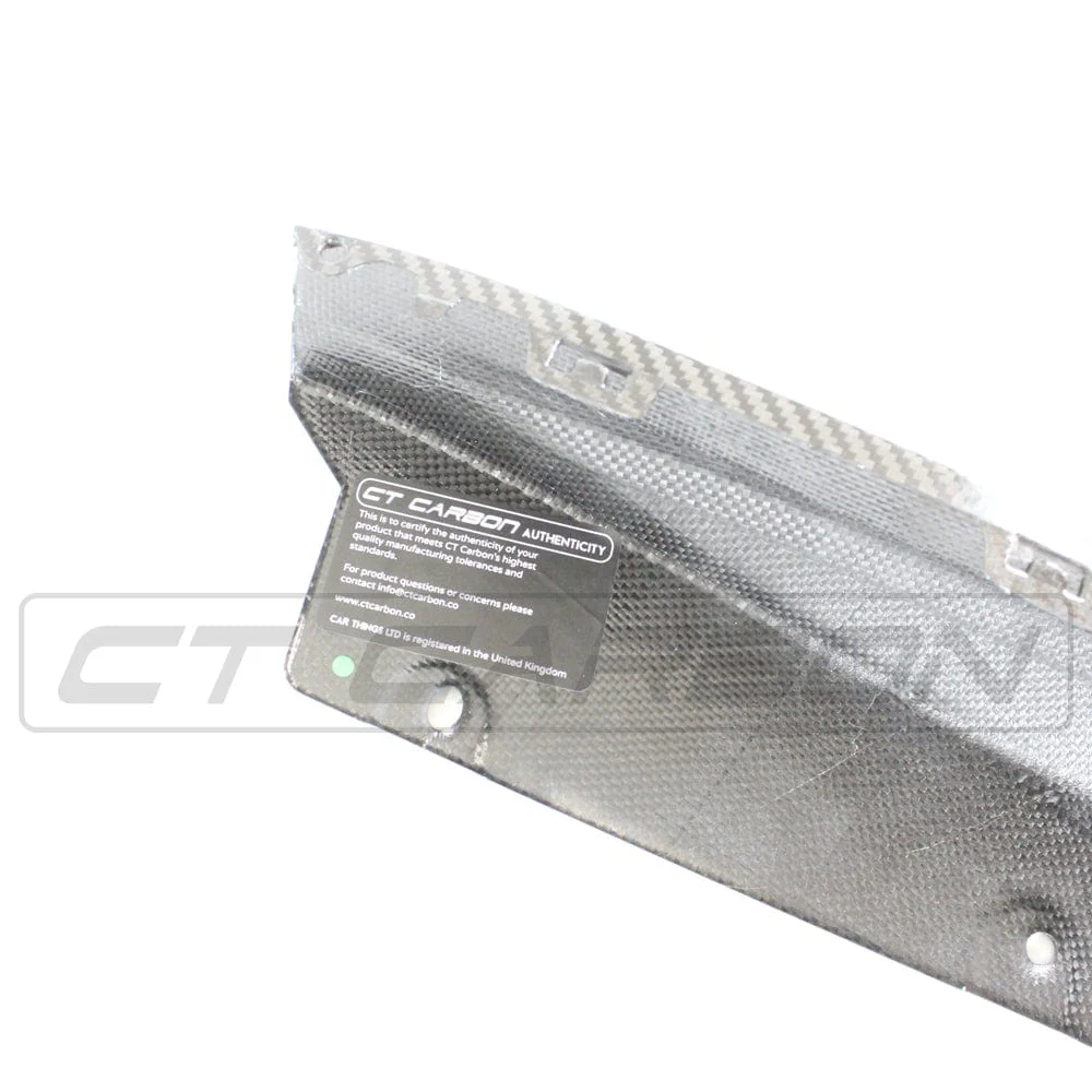 BMW M4 G82/G83 CARBON FIBRE REAR BUMPER CORNERS - OEM STYLE - Image 8