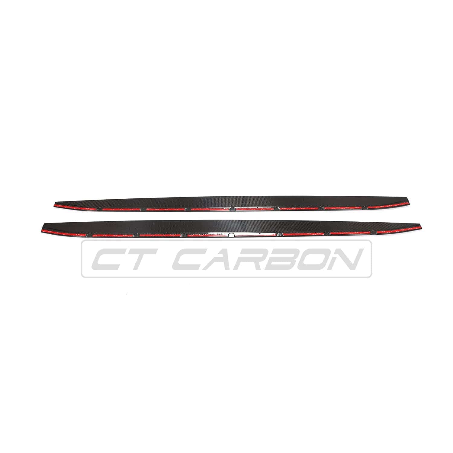 BMW M4 G82/G83 CARBON FIBRE SIDE SKIRT EXTENSIONS V1 - CT DESIGN - Image 7