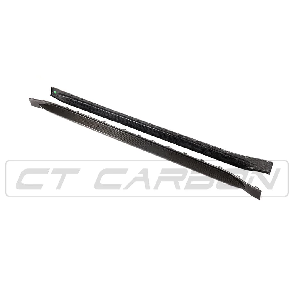 BMW M4 G82/G83 CARBON FIBRE SIDE SKIRT REPLACEMENT V1 - CT DESIGN - Image 9