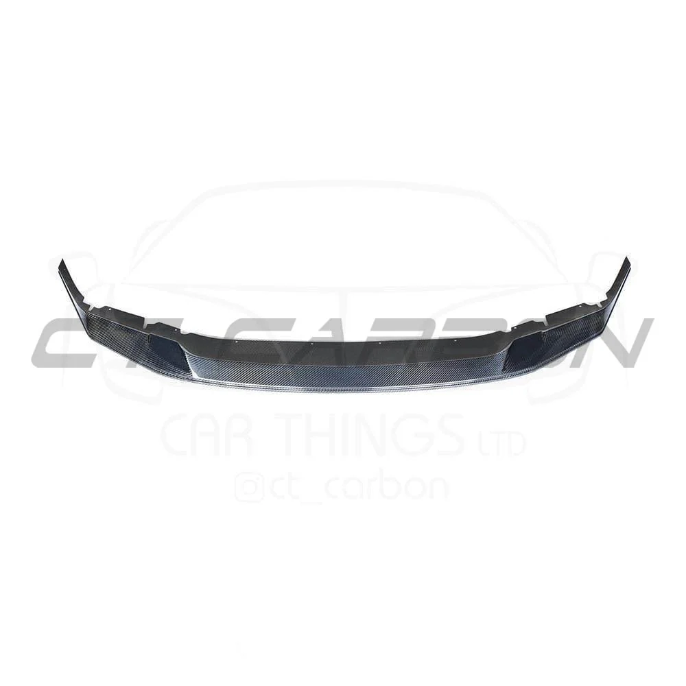 BMW M5 F90 2017-2020 PRE LCI CARBON FIBRE SPLITTER - GTS STYLE - Image 4