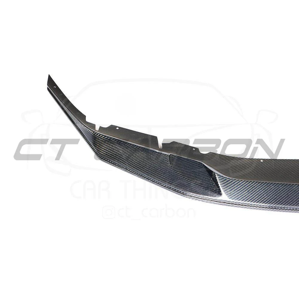 BMW M5 F90 2017-2020 PRE LCI CARBON FIBRE SPLITTER - GTS STYLE - Image 5