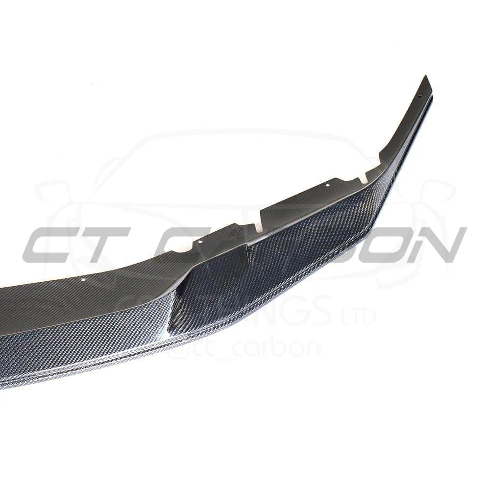 BMW M5 F90 2017-2020 PRE LCI CARBON FIBRE SPLITTER - GTS STYLE - Image 6