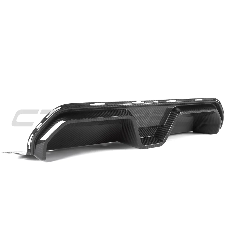 BMW M5 F90 2018-2024 PRE PREG CARBON FIBRE DIFFUSER - CS STYLE - Image 4