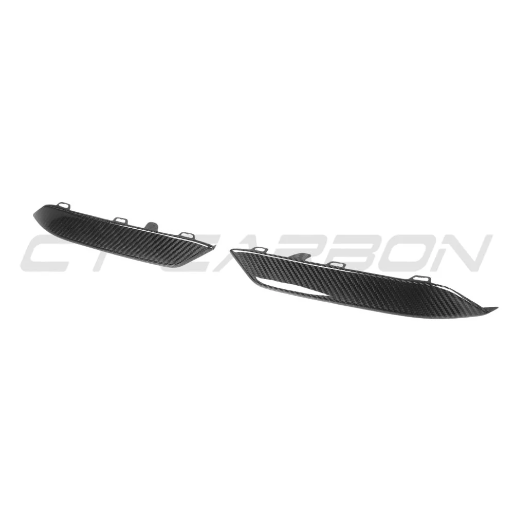 BMW M8 F91/F92/F93 2019+ CARBON FIBRE LOWER FRONT BUMPER TRIM - Image 3