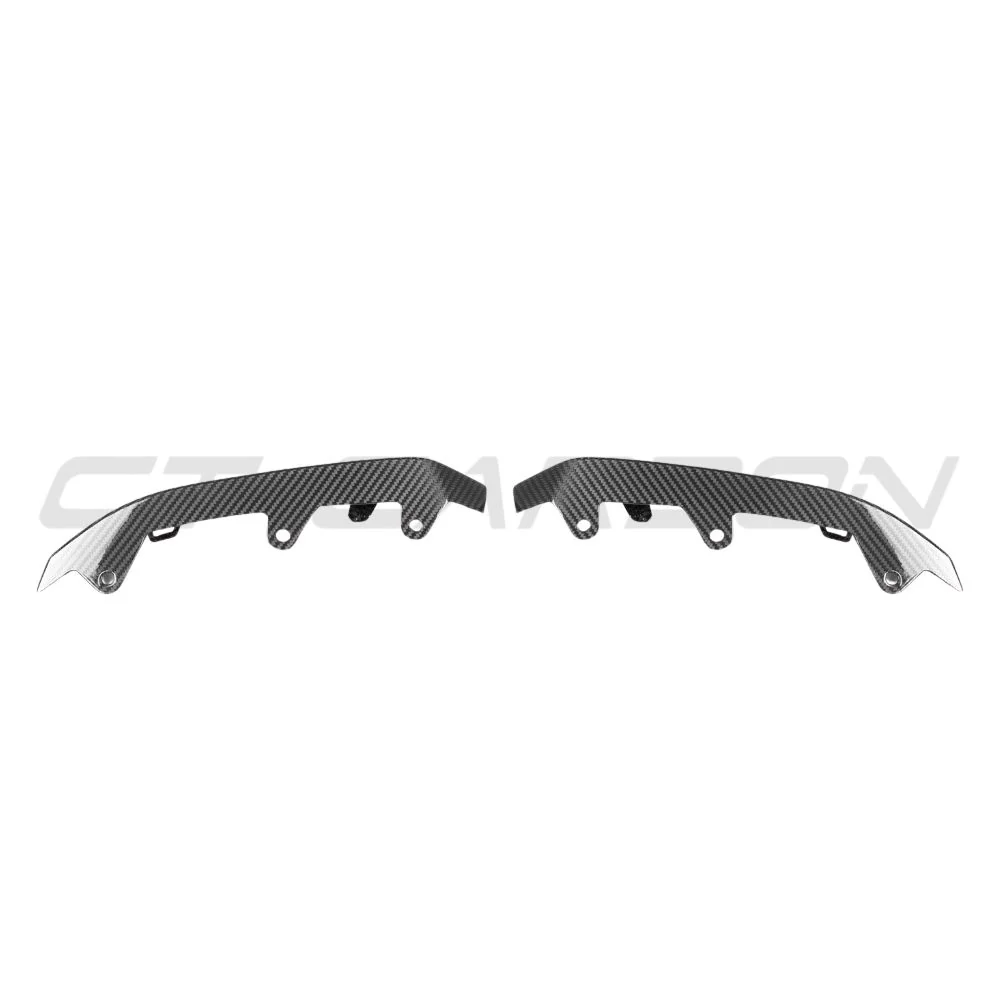 BMW M8 F91/F92/F93 2019+ CARBON FIBRE LOWER FRONT BUMPER TRIM - Image 4
